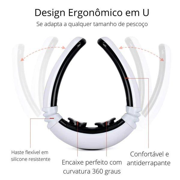 Massageador 3D - 6 Tipos de Massagem